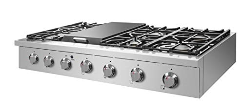 Nxr Sct4811 48" Pro-Style Natural Gas Cooktop, Stainless Steel #TOP4
