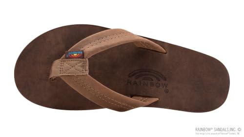 Image of Men's Luxury Leather Single Layer Arch Sandals | Casual Sandals