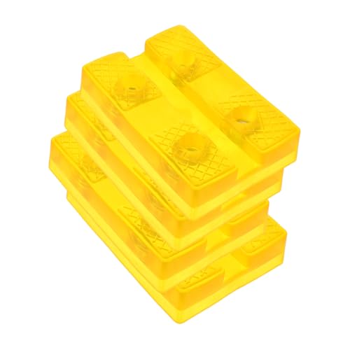 PACKOVE Hydraulic Jack Pad 4pcs Square Jack Lifting Pad Jack Pad Adapter Jack Pads Floor Jack Pad for Safe Lifting