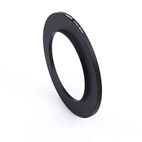 Adaptador de anillo step up de 46mm a 49mm para filtro ND y UV en cámara Canon