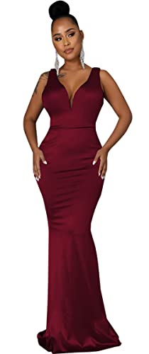 Image of FairyLove Womens Sexy Bridesmaid Formal Evening Gown Dresses Wedding Guest Dress