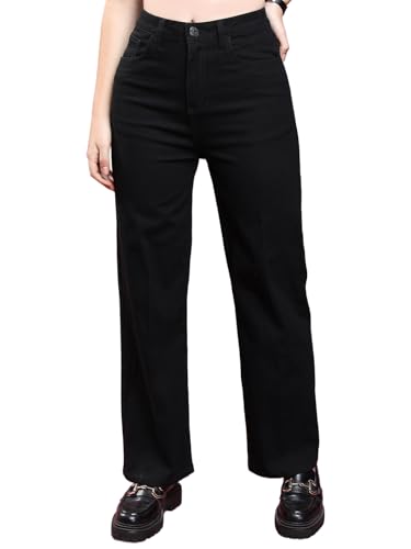 Image of Tokyo Talkies Women High Waist Straight Fit Jeans