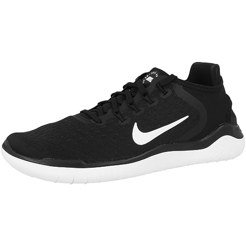 Nike Nike Damen Laufschuh Free RN 2018 Women's Running Shoes, Black (Black/White 001), EU 40.5 - UK 6.5