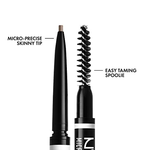 Nyx Professional Makeup Micro Brow Pencil, Eyebrow Pencil - Ash Blonde (Blonde Hair With Cool/Ash Undertones) #TOP1