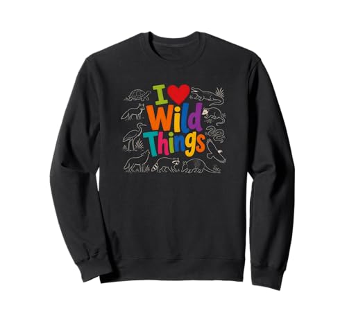 I Love Wild Things Cute Wildlife Nature Animal Lover �g���[�i�[