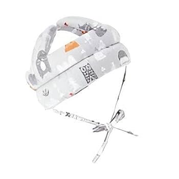 Crawling Safety Helmet - Ergonomic Design with Soft Padding and Adjustable Fit for Infants Learning to Move and Explore Multi-Color Options