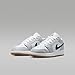 Air Jordan 1 Low Big Kids' Shoes (553560-146, White/Neutral Grey/Gum Medium Brown/Midnight Navy) Size 6.5