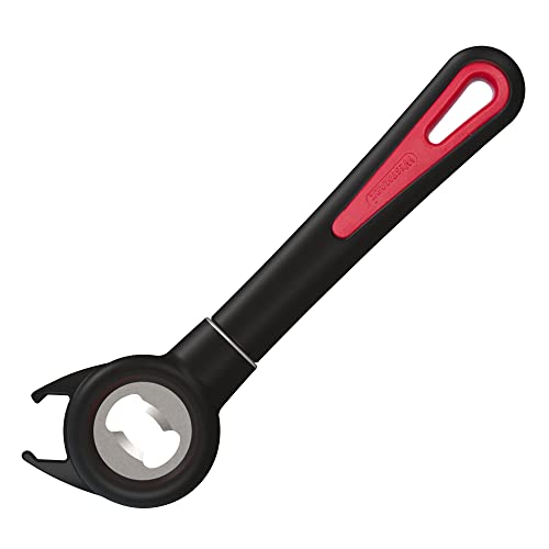 Westmark Multi Opener, PP, TPE, Stainless Steel, Gallant, Large, Black/Red/Silver, Groß