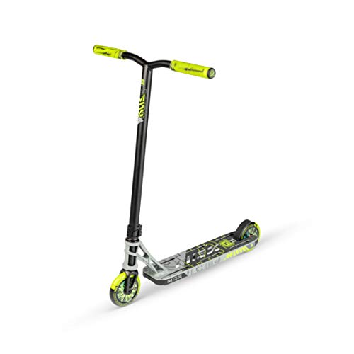 MADD MGP Gear MGX Freestyle Stunt Scooter Pro Tretroller Kickscooter Roller Stuntscooter (grau/grün)