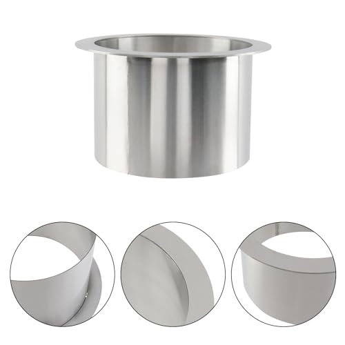 Antrader Drop-in Trash Chute,Counter Top Trash Chute Stainless Steel,Round (170mm/6.69inch),1Pcs by Antrader - Image 3