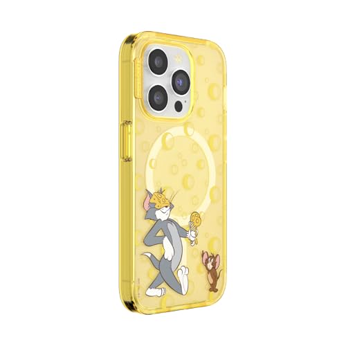 Coque iPhone 15 Pro PopSockets Cheese Please pour vos sorties entre amis