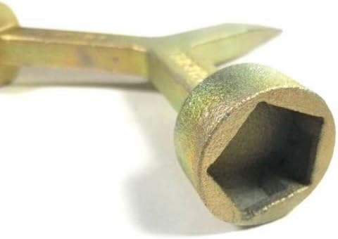 HK-2 Meter Box Key/Curb Key/Wrench, Std + Lg Pentagon Nut, Meter Valve