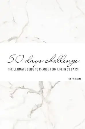 50 Days Challenge Journal and Tracker - Project50 Challenge