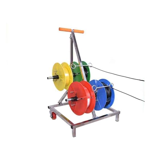 XTGDIEM Portacarretes De Cables Eléctricos De Acero Laminado En Frío, Almacenamiento De Arneses De Cables Automotrices, Distribuidor De Cables - For Entornos Industriales