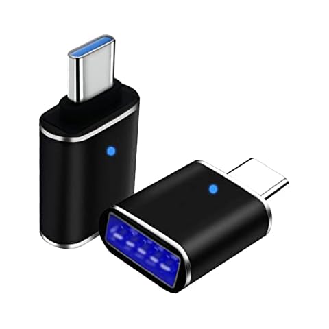 Adaptador USB C Seminer con Indicador LED Azul (Paquete de 2) Cover