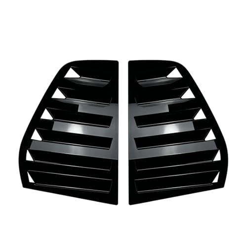 VW Golf 5 MK5 ɓK ԗpAEBhEVb^[Jo[g EBhE[o[ TChxg J[{t@Co[ ABSg ԃANZT[(Gloss Black)