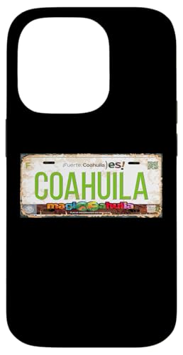 Coahuila Mexico License Plate Mexican Travel Vacation Beach �X�}�z�P�[�X iPhone 14 Pro �p