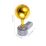 SEWACC Fahnenmastrolle und Aluminiumkappe Ersatzset Metall Fahnenmast Zubehör mit Flaschenzugwagen...