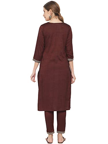 Image of G4Girl Women's Rayon Regular Kurta