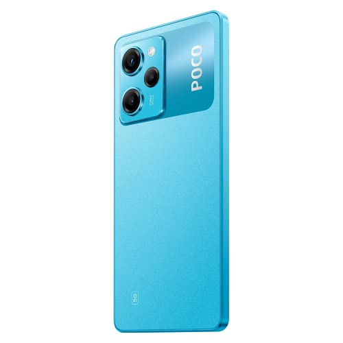 Xiaomi POCO X5 Pro 5G Smartphone 6GB+128GB, 6.67inch AMOLED 120Hz Display Cellphone 108MP Rear Cameras Android Sensors Fingerprint Dual SIM (Blue).