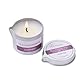 Scented Massage Candle 50ML, Natural Soybean Wax, Amazing gift set (Lavendel)
