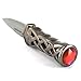 Ace Martial Arts Supply New Scottish Celtic Gaelic Twist Knot Blue Ruby Gemstone Wicca Dirk Dagger Knife, 9-Inch (Red)