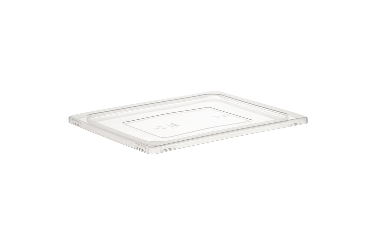 1/2 Dikdörtgen PP Gastronom Küvet Kilitli Kapak 325x265x10