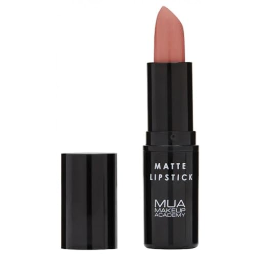 MUA Make Up Academy Matte Lipstick Vegan Lip Colour Cosmetics (Bona Fide)