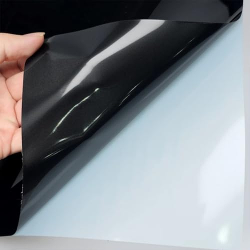 Film d'emballage en vinyle noir brillant sans bulle pour un covering parfait - 3