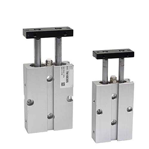 Cylindre pneumatique TN20 double effet à tige double 30mm