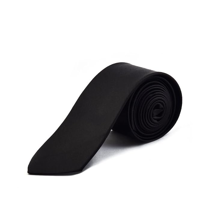 Austora Men's Microfiber Slim Tie different color and pack-image-2