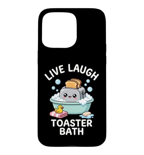 Live�ALaugh�AToaster Bath ? �������Ȃ��Ƃ킴����Ȃ��킢���~�[�� �X�}�z�P�[�X iPhone 15 Pro Max �p