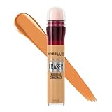 Maybelline Instant Age Rewind Corrector facial 3 en 1, Tono Caramel, 6ml - Maquillaje que borra ojeras y líneas finas,...