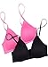 Jockey Big Girls' Front-Closure Bra Two-Pack