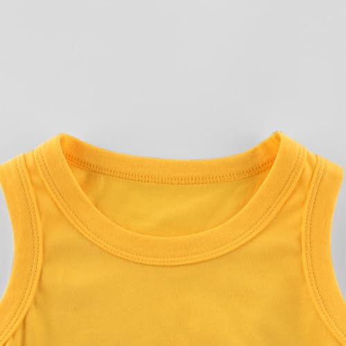 Girls Boys Tank Tops Summer Cotton Soft Comfy Sleeveless Tops Kids Toddler Casual Lightweight Undershirts Breathable4