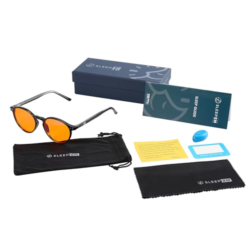 Image of Sleep ZM Blue Light Blocking & Light Sensitivity Glasses - 14 Lens Types for Comfort, Relaxation, Sleep & Relief