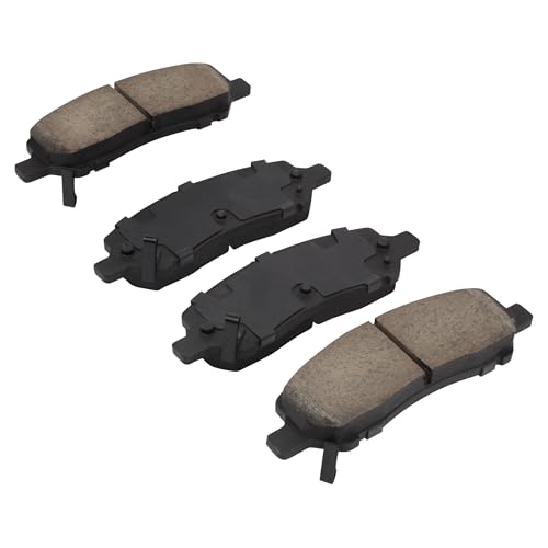 Image of QUALITY-BUILT Rear Ceramic Brake Pads, Premium 1001-1647C, Compatible with 2013-2016 Dodge Dart