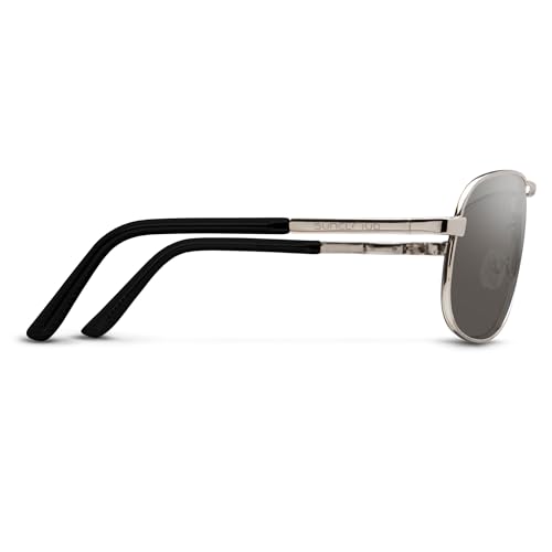 Image of Suncloud Aviator Polarized Sunglasses - 100% UV Protection - Comfortable Fit, Trendy Design - for Men & Women