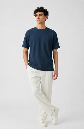 Image of Zilcon Men's Casual Round Neck T-Shirt Short Sleeve T-Shirt Summer Beach Hippie T-Shirt
