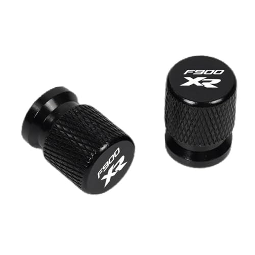 Capuchon de valve BMW F900XR en aluminium noir pour protection de pneu moto
