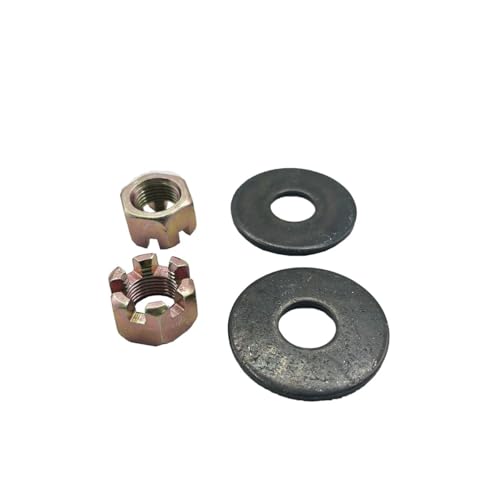 Tuercas de cubo de rueda para go kart 150cc y buggy con arandelas de eje trasero 4