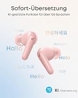 soundcore P31i by Anker, adaptives Noise Cancelling in Echtzeit, Hi-Res Sound, kabellose Bluetooth-Kopfhörer, Übersetzungskopfhörer, 50h Spielzeit, kabellose Bluetooth Earbuds (Rosa) – Ansicht 5