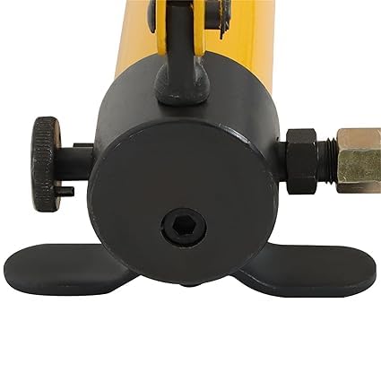 VENEKETY 10 Ton 1/2 Inch to 2 Inch Hydraulic Knockout Punch Driver Tool Kit with 6 Dies Hole Complete Tool Electrical Conduit Hole Cutter Set 3