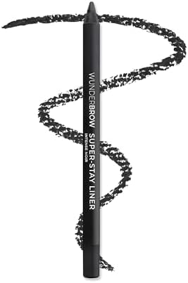 Wunderbrow Super Stay Eyeliner Pencil, Waterproof and Smudge-Proof, Shade: Intense Noir