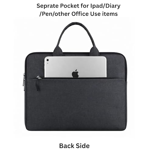Image of Tabelito Basic Laptop Bag Sleeve Case Cover Pouch for 13 Inch Laptop Apple /Dell /Lenovo /Asus /Hp /Samsung /Mi /MacBook /Ultrabook /Thinkpad /Ideapad /Surfacepro (Black, 13 Inch)