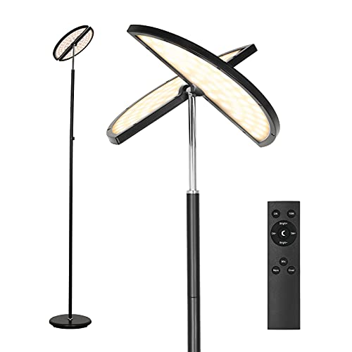 Lampada Da Terra LED IFalarila - 120 LED, 10W, 3 Colori E 10 Luminosità, Flessibile - Foto 11