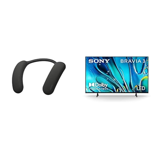 Sony BRAVIA Theater U Wireless Neckband Speaker HT-AN7 43-Inch 4K Ultra HD BRAVIA 3 LED Smart TV with