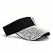 Fashion Rhinestone Visor Sun Hat Bling Crystal Studded Empty Top Cap Adjuatable Golf Tennis Visors Baseball Cap for Men Women (US, Alpha, One Size, Black USA Flag Print)