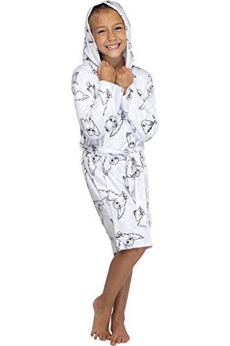 Harry Potter Girls Hedwig Owl Robe Minky Soft Plush Coverup2