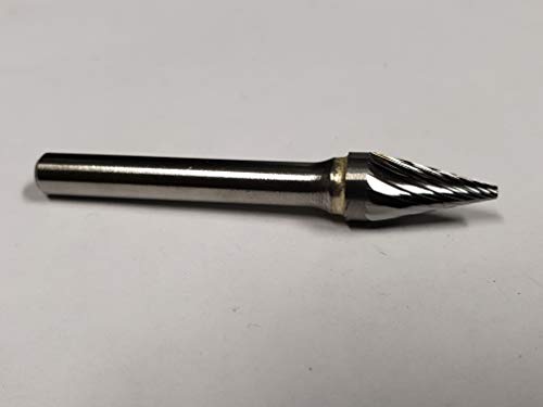 Fresa Alfa Tools B71236 SM-4 Taper Cone Carburo miniatura 3